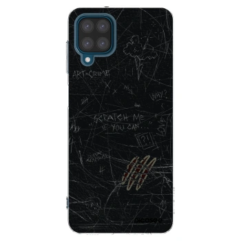 Picasee Samsung Galaxy A12 A125F Hülle - Transparentes Silikon - SCRATCH