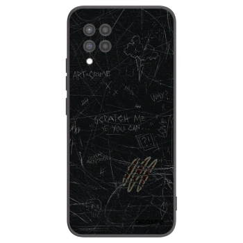 Picasee Samsung Galaxy A42 A426B Hülle - Schwarzes Silikon - SCRATCH