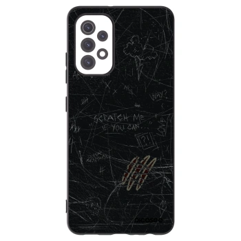Picasee Samsung Galaxy A32 5G A326B Hülle - Schwarzes Silikon - SCRATCH