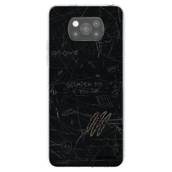 Picasee Xiaomi Poco X3 Pro Hülle - Schwarzes Silikon - SCRATCH
