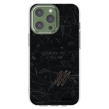 Picasee Apple iPhone 13 Pro Hülle - Transparentes Silikon - SCRATCH