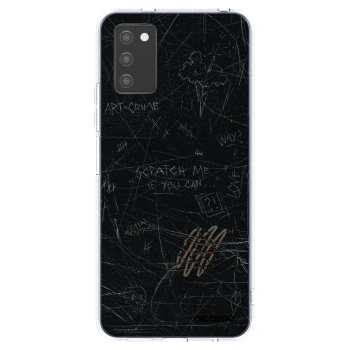 Picasee Samsung Galaxy A02s A025G Hülle - Transparentes Silikon - SCRATCH
