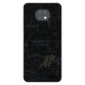 Picasee Xiaomi Redmi Note 9T Hülle - Transparentes Silikon - SCRATCH