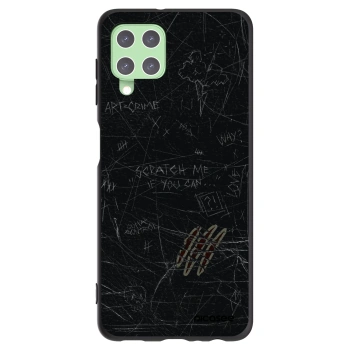 Picasee Samsung Galaxy A22 A225F 4G Hülle - Schwarzes Silikon - SCRATCH