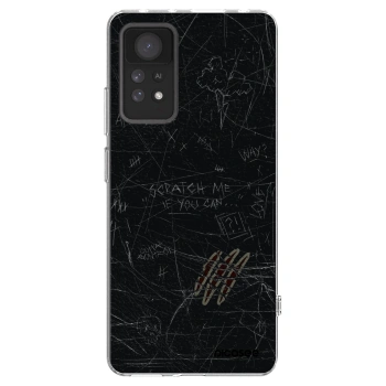 Picasee Xiaomi Redmi Note 11 Pro 5G Hülle - Transparentes Silikon - SCRATCH
