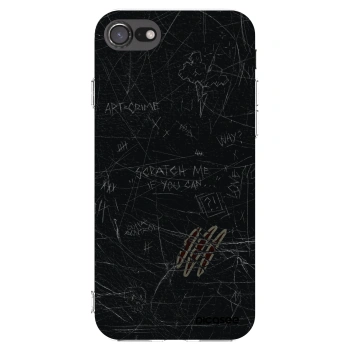 Picasee Apple iPhone SE 2022 Hülle - Transparentes Silikon - SCRATCH