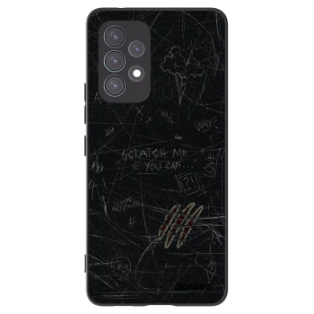 Picasee Samsung Galaxy A53 5G A536 Hülle - Schwarzes Silikon - SCRATCH