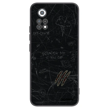 Picasee Xiaomi Poco X4 Pro 5G Hülle - Schwarzes Silikon - SCRATCH