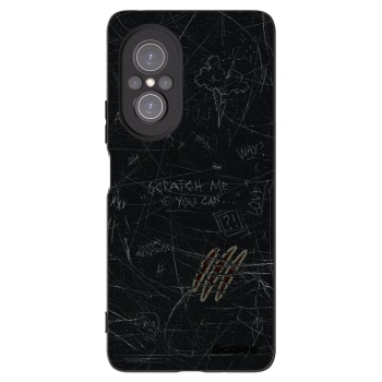 Picasee Huawei Nova 9 SE Hülle - Schwarzes Silikon - SCRATCH