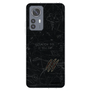 Picasee Xiaomi 12 Pro Hülle - Transparentes Silikon - SCRATCH