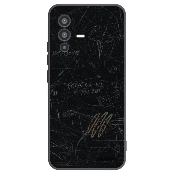 Picasee Vivo V23 5G Hülle - Schwarzes Silikon - SCRATCH