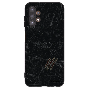 Picasee Samsung Galaxy A13 4G A135 Hülle - Schwarzes Silikon - SCRATCH
