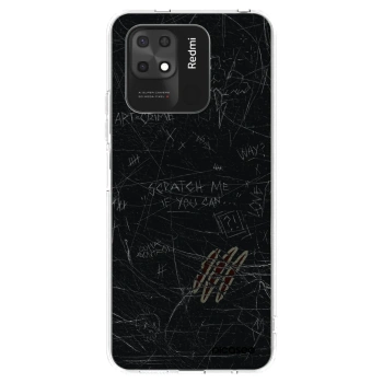 Picasee Xiaomi Redmi 10C Hülle - Transparentes Silikon - SCRATCH