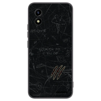 Picasee Vivo Y01 Hülle - Schwarzes Silikon - SCRATCH