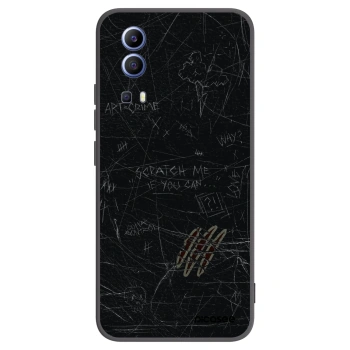 Picasee Vivo Y52 5G Hülle - Schwarzes Silikon - SCRATCH