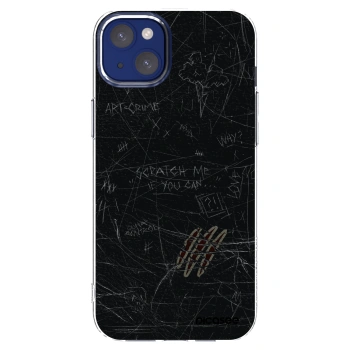 Picasee Apple iPhone 14 Plus Hülle - Transparentes Silikon - SCRATCH