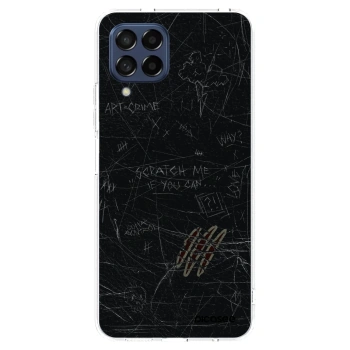 Picasee Samsung Galaxy M53 5G Hülle - Transparentes Silikon - SCRATCH