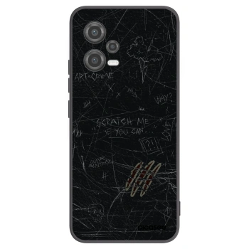 Picasee Xiaomi Poco X5 Hülle - Schwarzes Silikon - SCRATCH