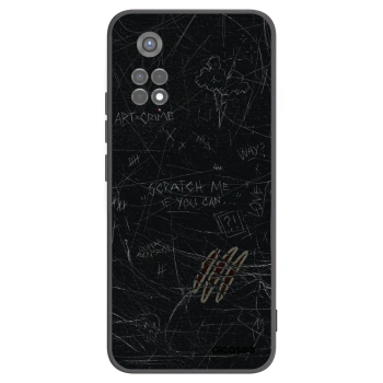 Picasee Xiaomi Redmi Note 11S 5G Hülle - Schwarzes Silikon - SCRATCH