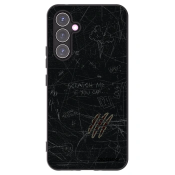 Picasee Samsung Galaxy A54 5G A546B Hülle - Schwarzes Silikon - SCRATCH