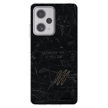 Picasee Xiaomi Redmi Note 12 Pro+ 5G Hülle - Transparentes Silikon - SCRATCH