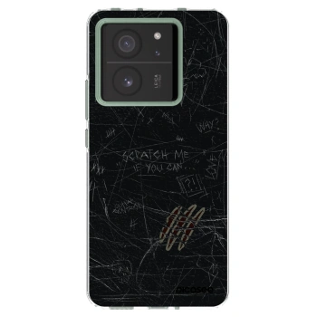Picasee Xiaomi 13T Hülle - Transparentes Silikon - SCRATCH