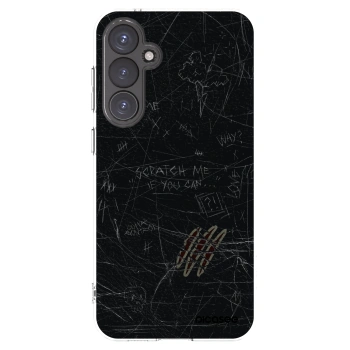 Picasee Samsung Galaxy S23 FE S711B Hülle - Transparentes Silikon - SCRATCH