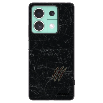 Picasee Xiaomi Redmi Note 13 5G Hülle - Schwarzes Silikon - SCRATCH