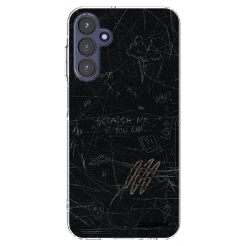 Picasee Samsung Galaxy A15 A155F 4G Hülle - Transparentes Silikon - SCRATCH