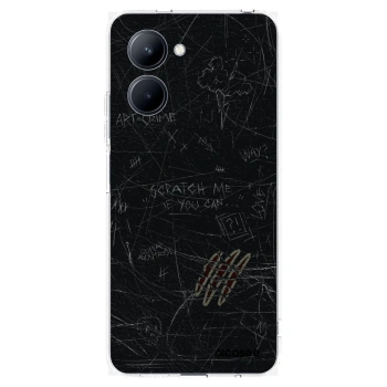 Picasee Realme C33 (2023) Hülle - Transparentes Silikon - SCRATCH