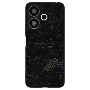 Picasee Xiaomi Redmi 13 4G Hülle - Schwarzes Silikon - SCRATCH