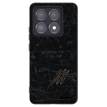 Picasee Xiaomi 14T Pro Hülle - Schwarzes Silikon - SCRATCH