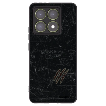 Picasee Xiaomi 14T Hülle - Schwarzes Silikon - SCRATCH