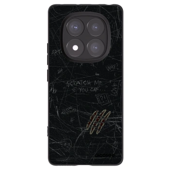 Picasee Xiaomi Redmi Note 14 Pro+ 5G Hülle - Schwarzes Silikon - SCRATCH