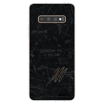 Picasee Samsung Galaxy S10 Plus G975 Hülle - Transparentes Silikon - SCRATCH