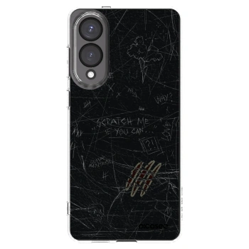 Picasee Samsung Galaxy S25 Edge 5G Hülle - Transparentes Silikon - SCRATCH