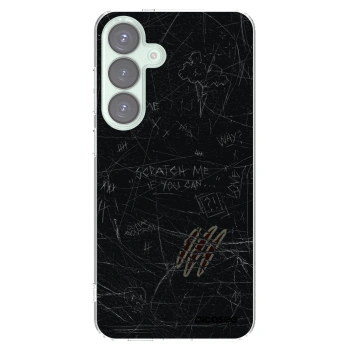 Picasee Samsung Galaxy S25+ 5G Hülle - Transparentes Silikon - SCRATCH