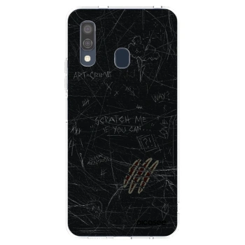 Picasee Samsung Galaxy A40 A405F Hülle - Transparentes Silikon - SCRATCH