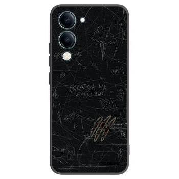 Picasee Vivo Y29s 5G Hülle - Schwarzes Silikon - SCRATCH