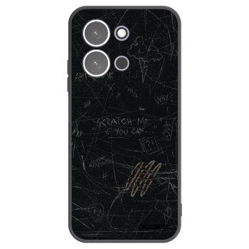 Picasee Xiaomi Redmi 15C 5G Hülle - Schwarzes Silikon - SCRATCH