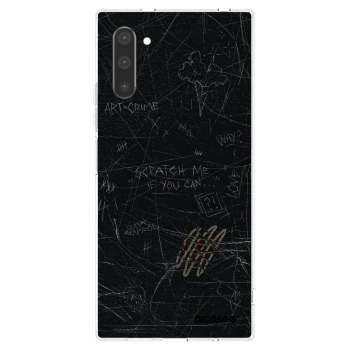 Picasee Samsung Galaxy Note 10 N970F Hülle - Transparentes Silikon - SCRATCH