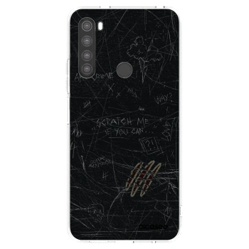 Picasee Xiaomi Redmi Note 8 Hülle - Transparentes Silikon - SCRATCH
