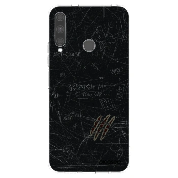 Picasee Huawei P40 Lite E Hülle - Transparentes Silikon - SCRATCH