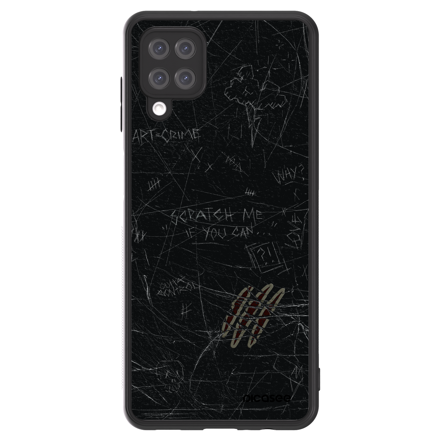 Picasee ULTIMATE CASE für Samsung Galaxy A12 A125F - SCRATCH