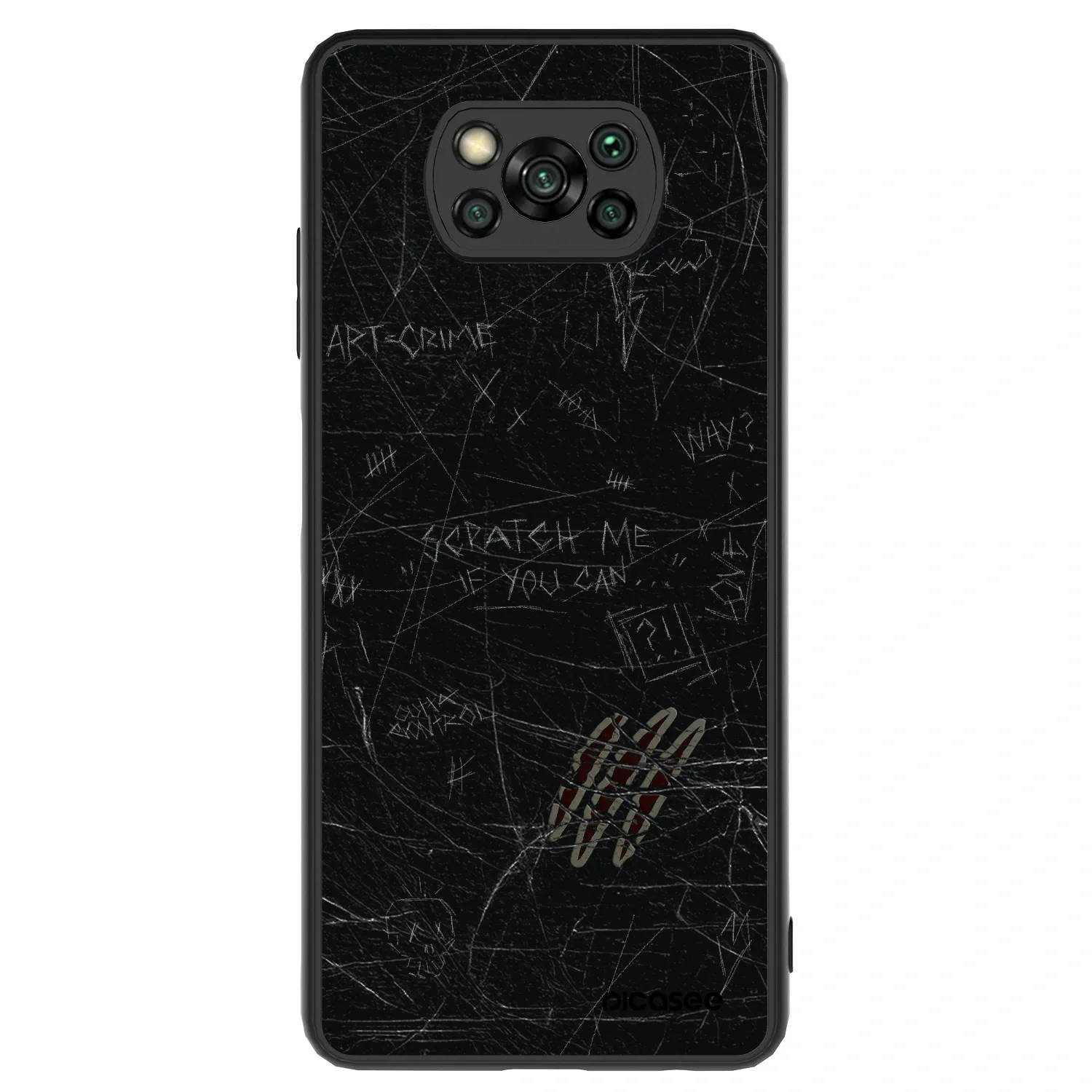 Picasee ULTIMATE CASE für Xiaomi Poco X3 - SCRATCH