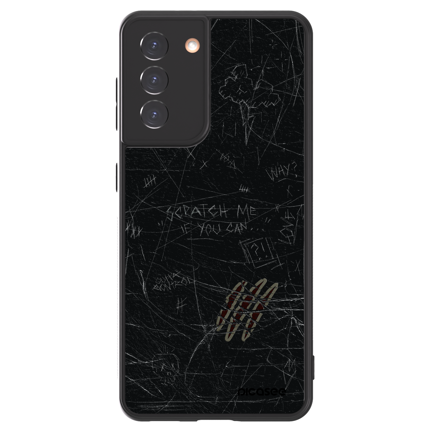 Picasee ULTIMATE CASE für Samsung Galaxy S21 5G G991B - SCRATCH