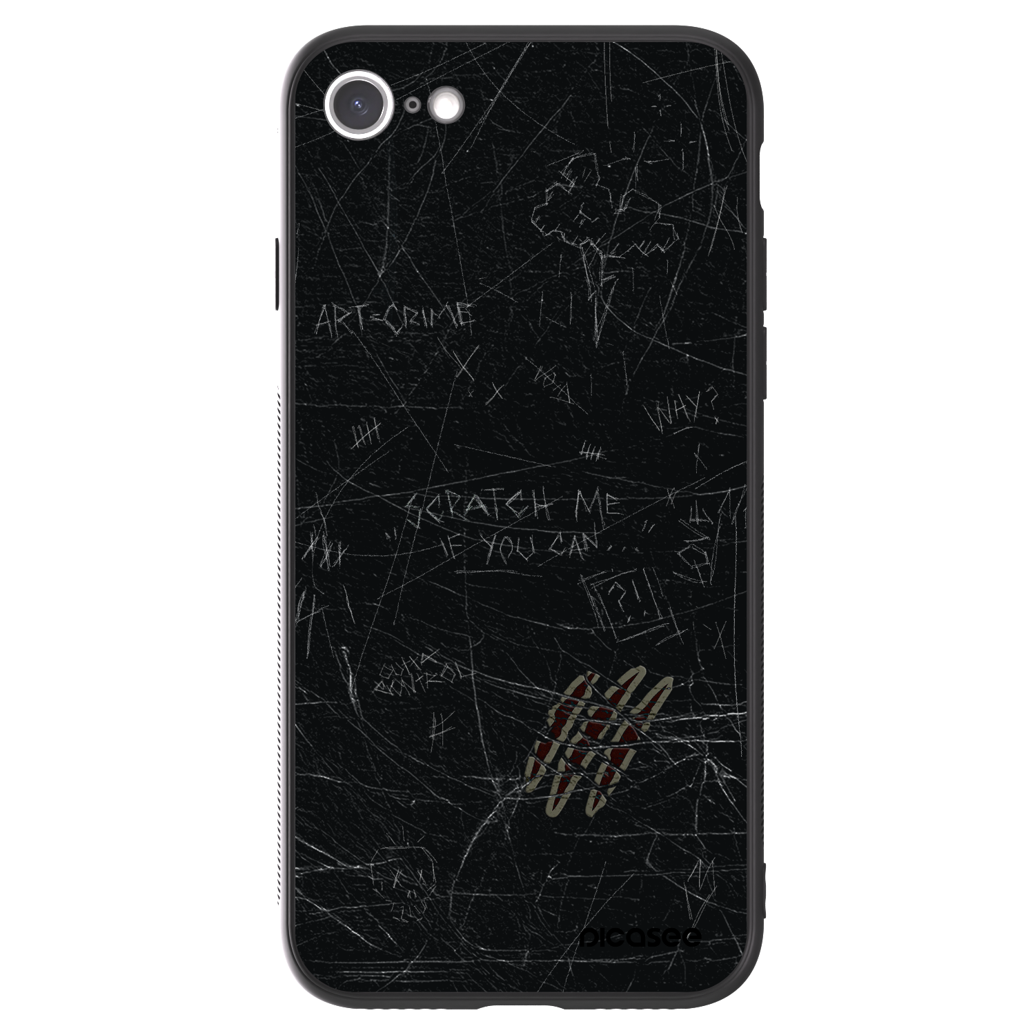 Picasee ULTIMATE CASE für Apple iPhone SE 2022 - SCRATCH