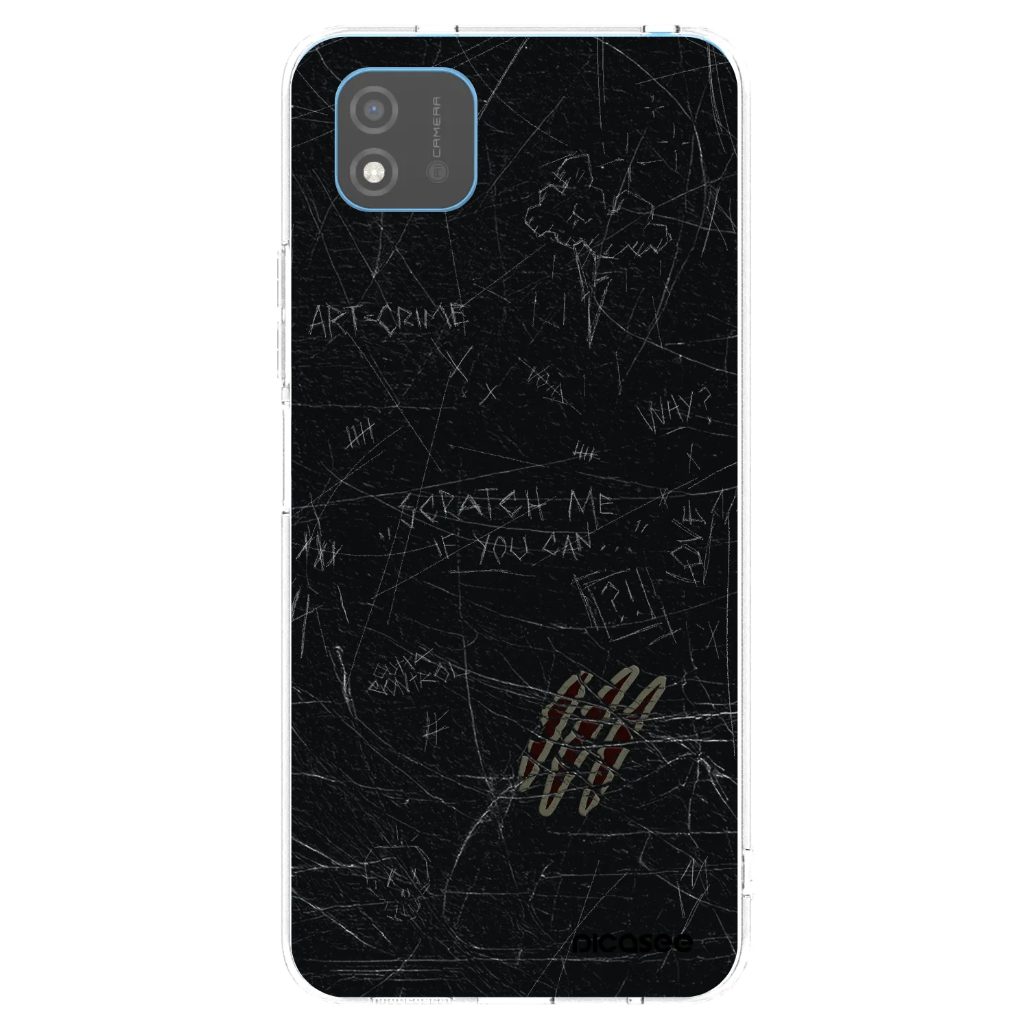 Picasee Realme C11 (2021) Hülle - Transparentes Silikon - SCRATCH