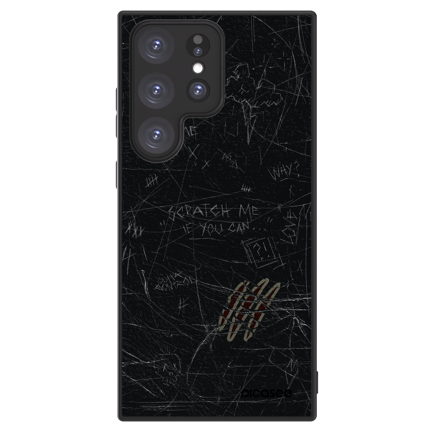 Picasee ULTIMATE CASE PowerShare für Samsung Galaxy S23 Ultra 5G - SCRATCH