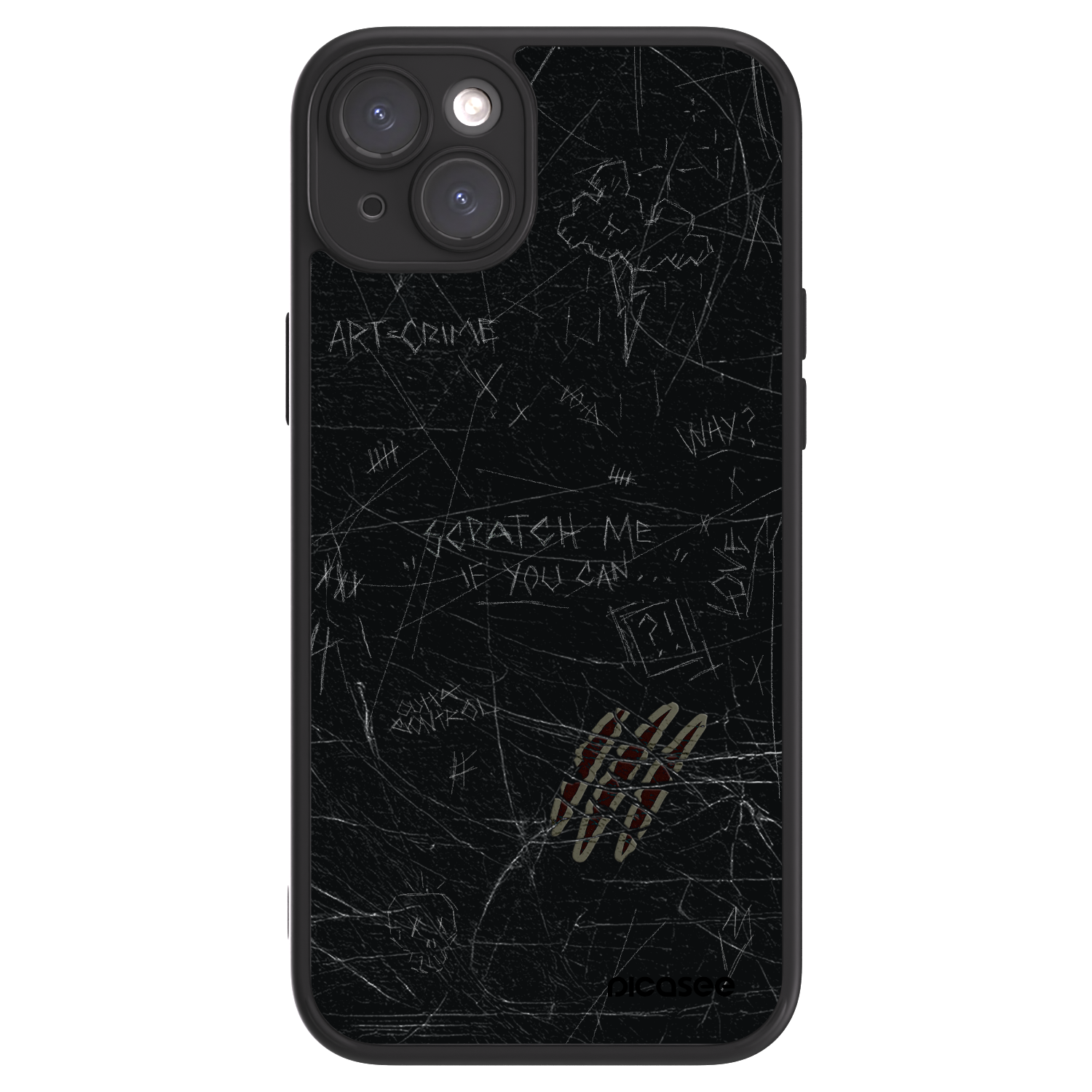 Picasee ULTIMATE CASE MagSafe für Apple iPhone 15 Plus - SCRATCH